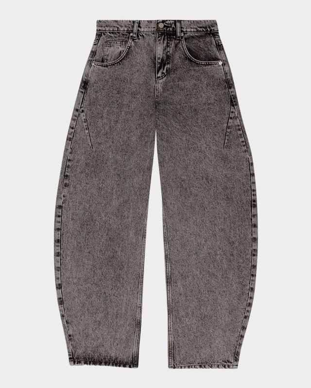 Parkuso Faded Denim Balloon Jeans